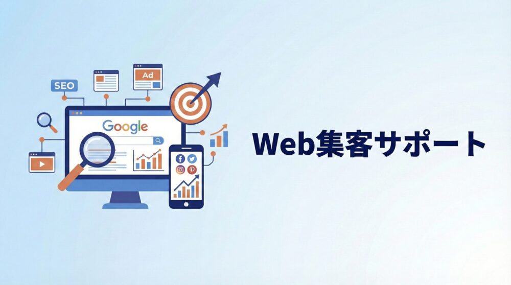 Web集客サポートのアイキャッチ画像